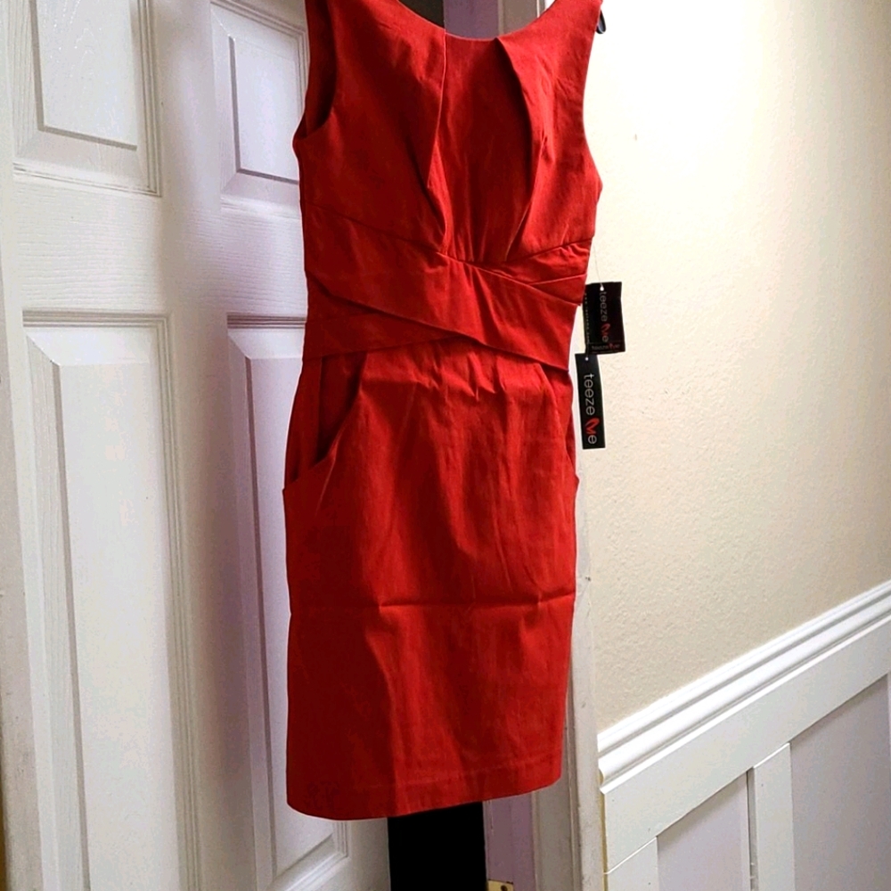 Red dress